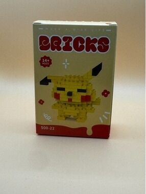 Make A Wish Mini Bricks Building Blocks Sets New (Pikachu)